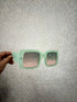 Fashionable Retro Square Frame Sunglasses